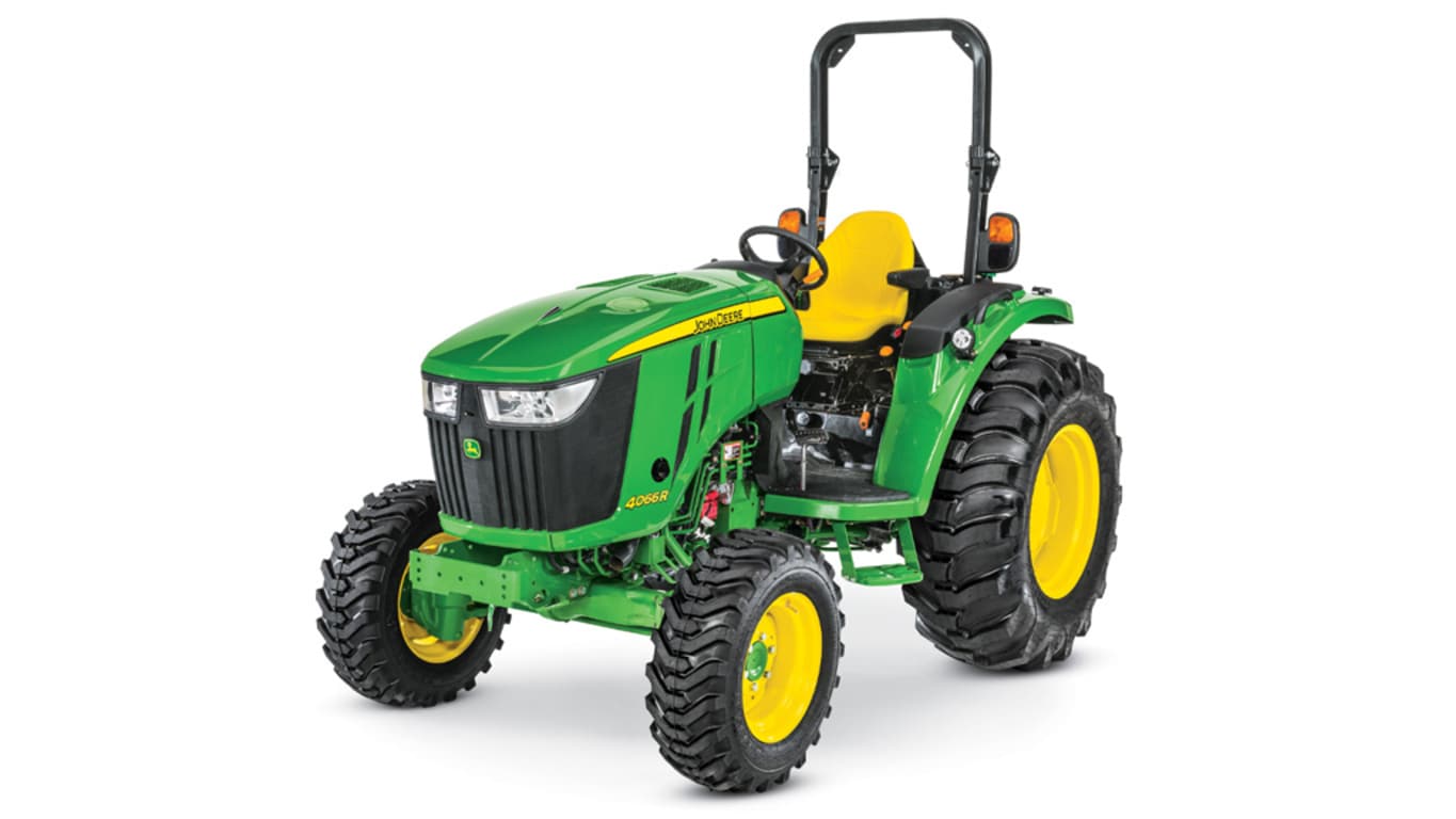 studio image of 4066r compact utility tractor