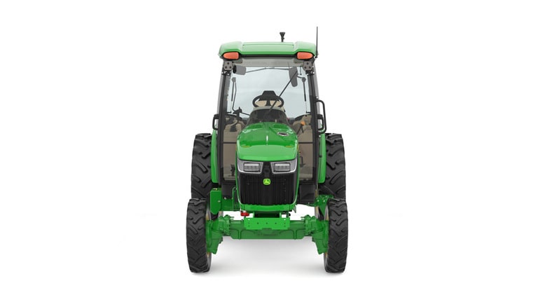 front studio image of 4075r compact utility tractor