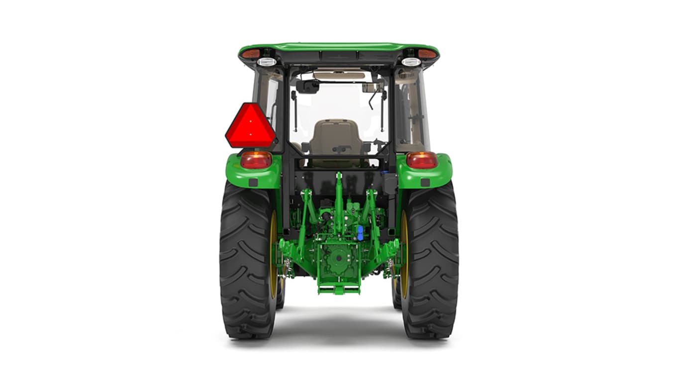 back view of 5075E Utility Tractor