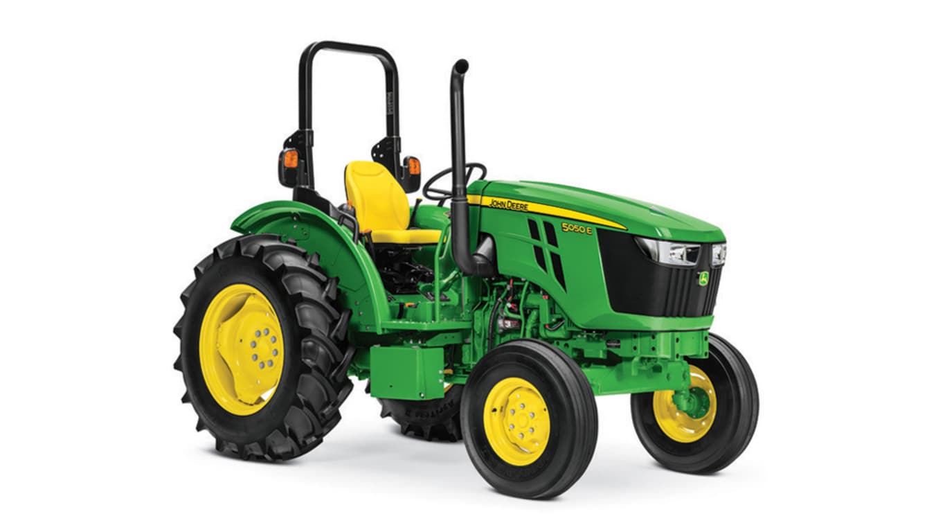 studio image of 5050e utility tractor