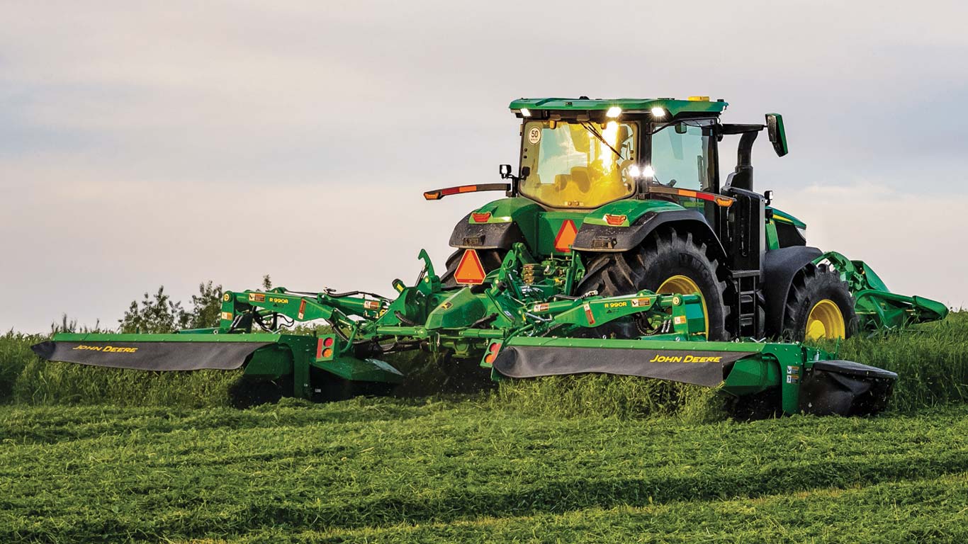 03151 - John Deere 7R avec chargeur avant