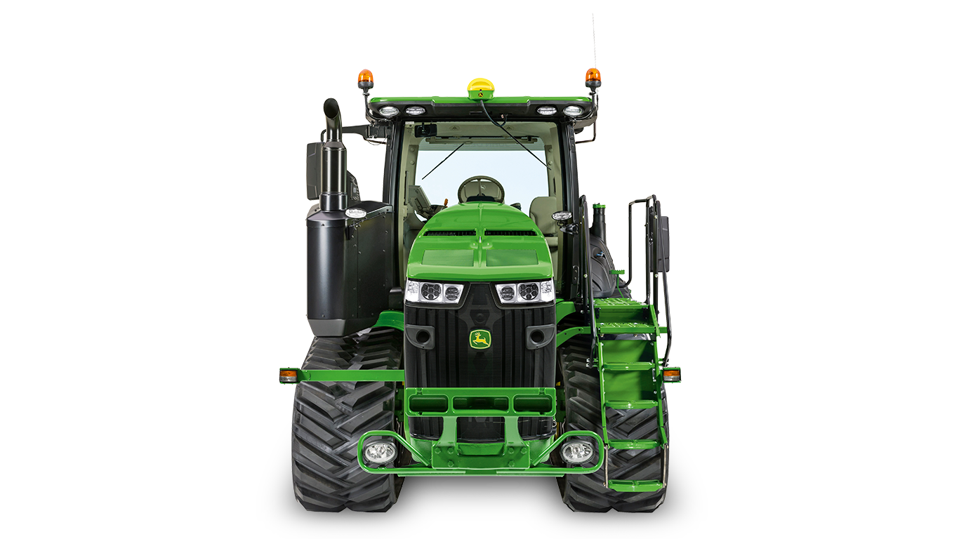 Foto de estudio Trator grande John Deere serie 8RT