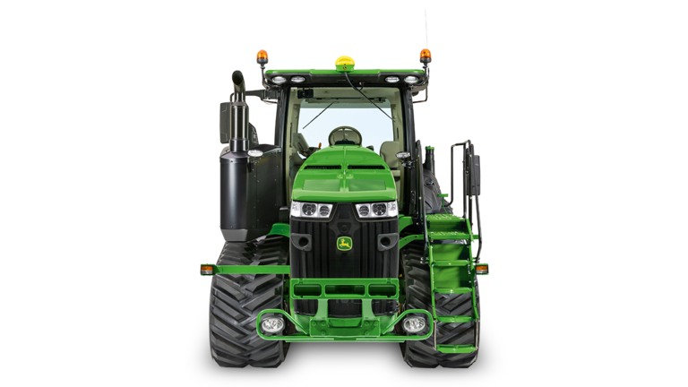 Foto de estudio Trator grande John Deere serie 8RT