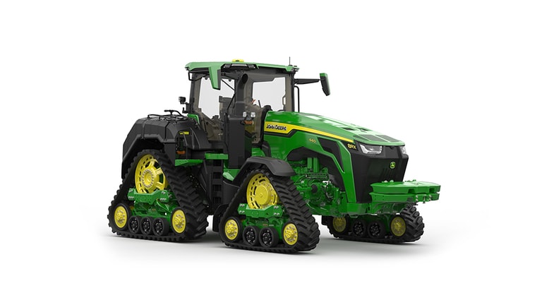 Studio image of Front-right facing 8RX 440 Tractor