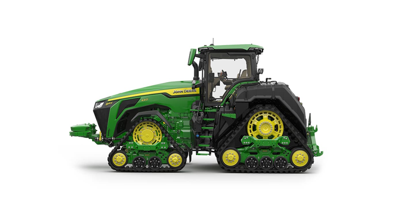 Studio image of Left facing 8RX 440 Tractor
