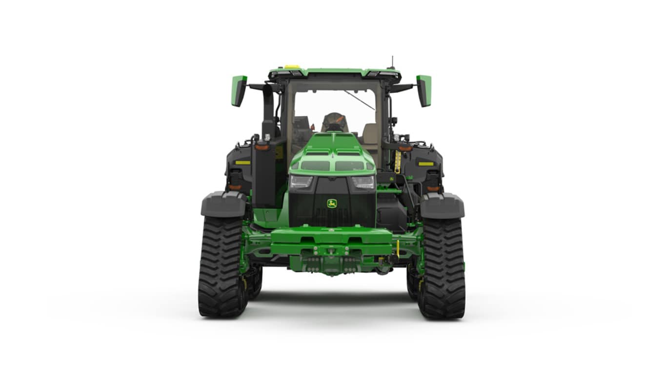 Studio image of Front facing 8RX 490 Tractor