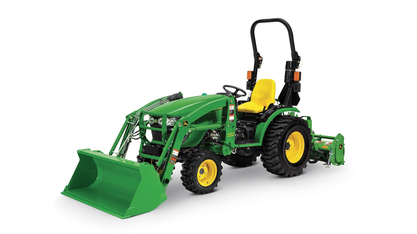 studio image of a 2032R tractor