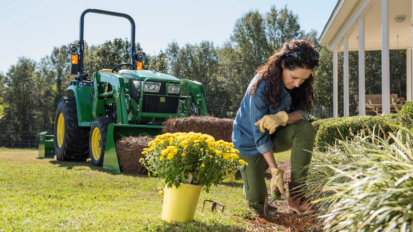 3-Family compact utility tractor
