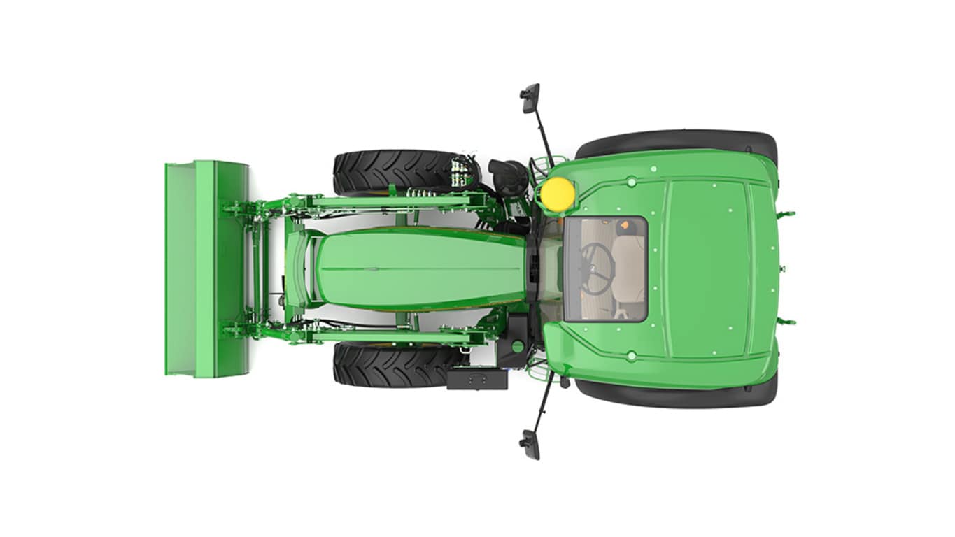 5085M with 520M Loader studio graphic top view