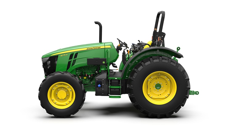 Studio rendering of 5075M Tractor.