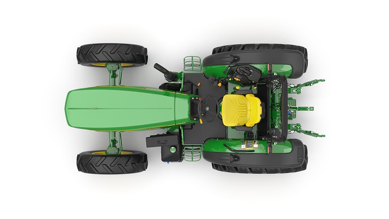 Studio rendering of 5075M Tractor.
