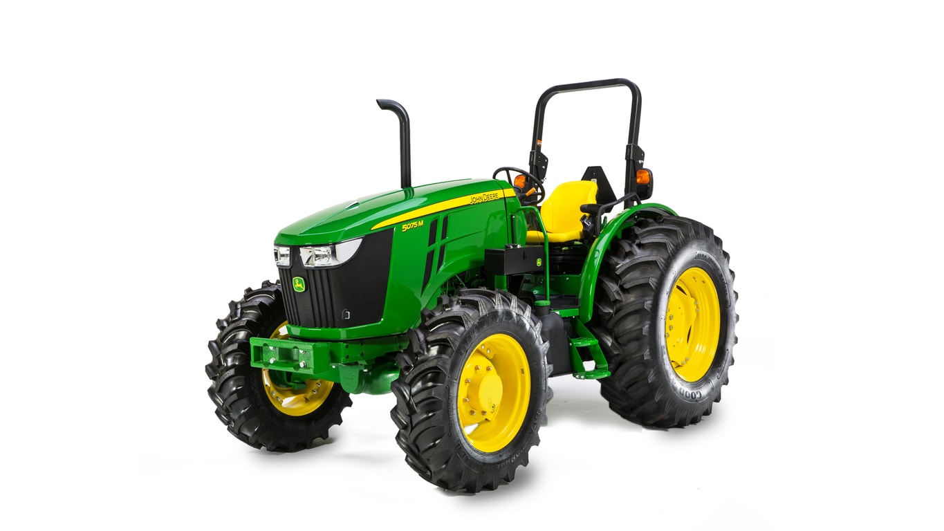 studio image of 5075m utility tractor