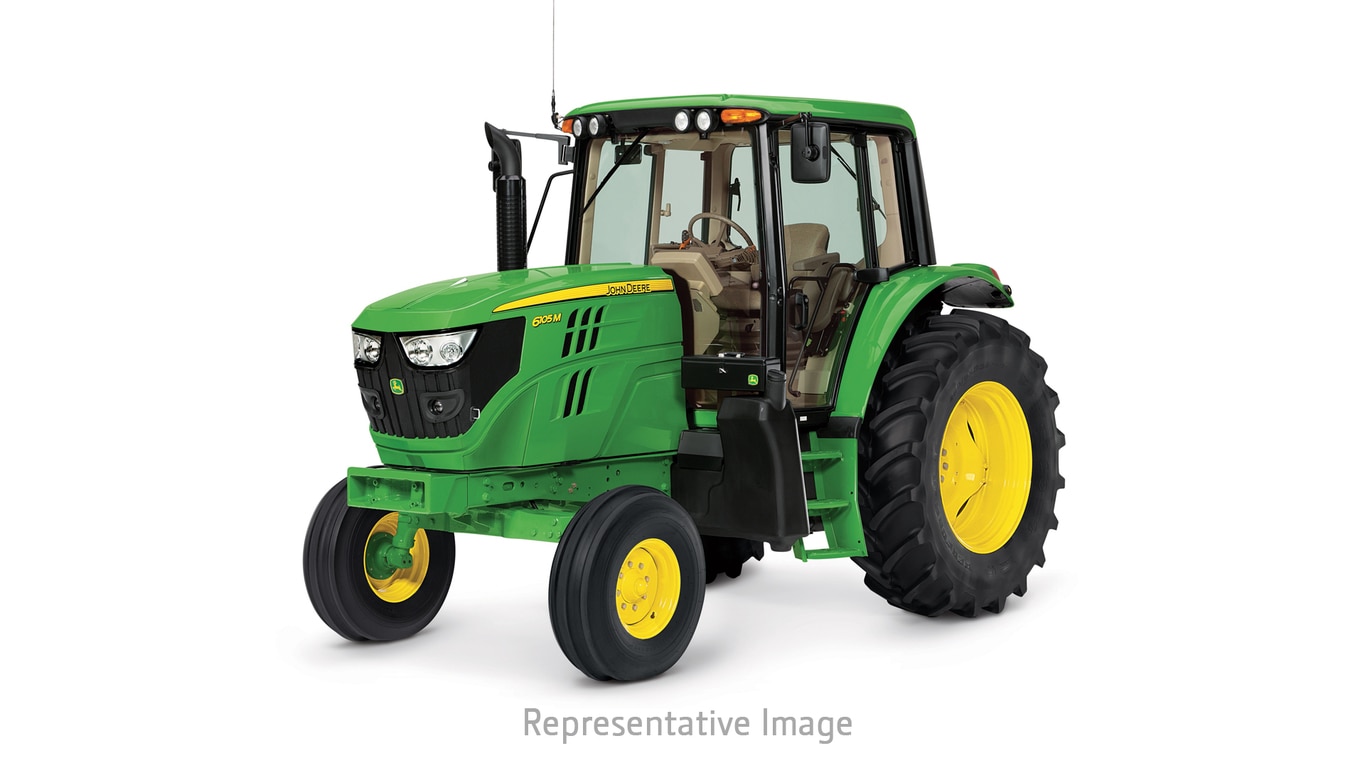 6105MLow-Profile Tractor. 105-HP John Deere ...