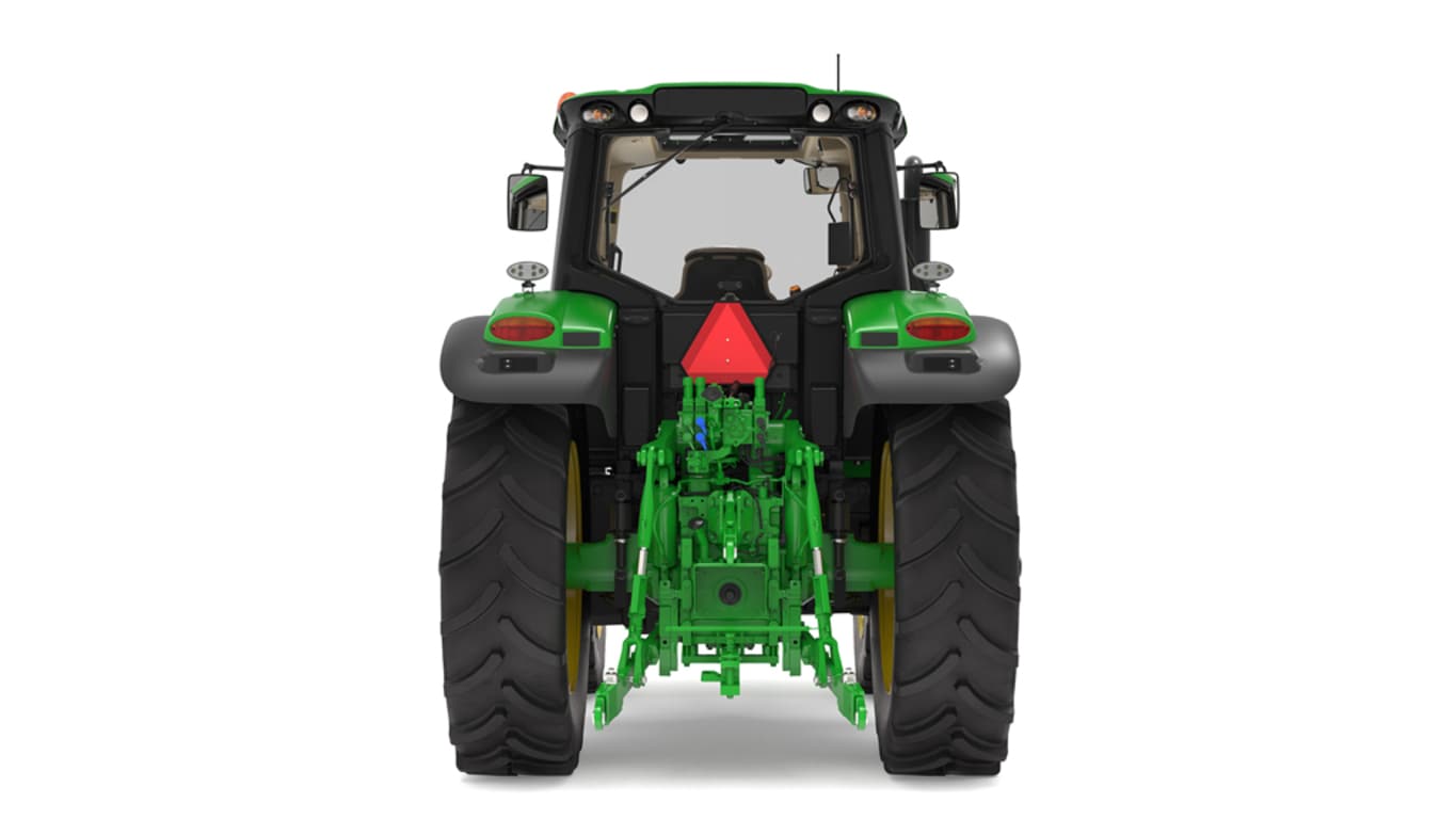 rear-facing studio shot of a 6M 145 on a white background
