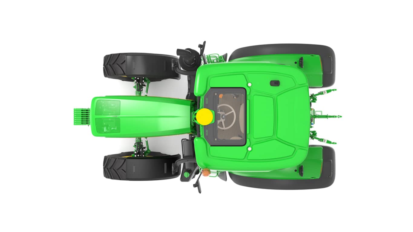 top-down studio shot of a 6M 150 on a white background