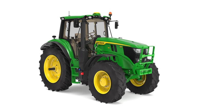 Front-right studio rendering of 6M 185 Tractor