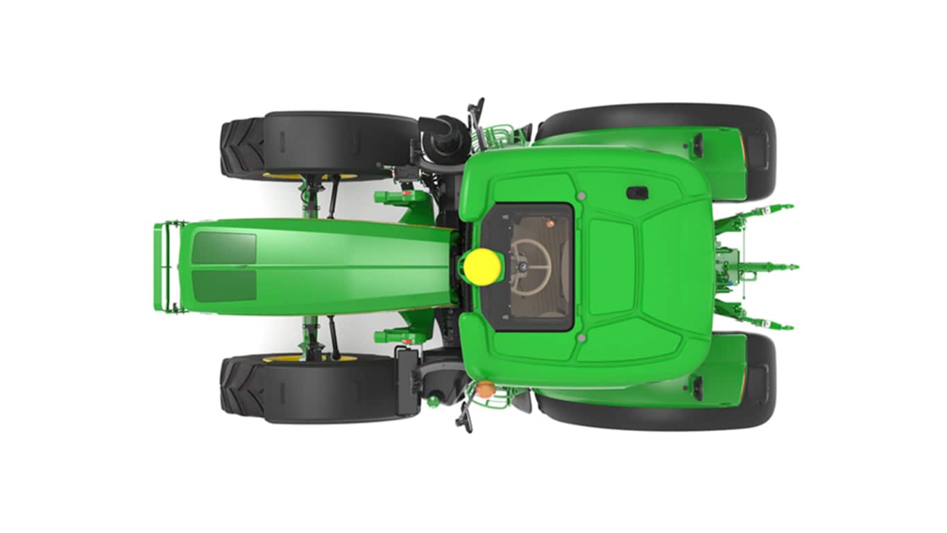 top-down studio shot of a 6M 185 on a white background