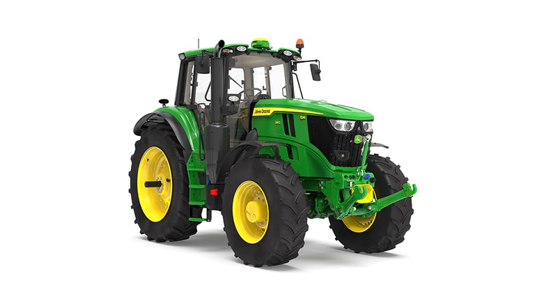 Front-right studio rendering of 6M 240 Tractor