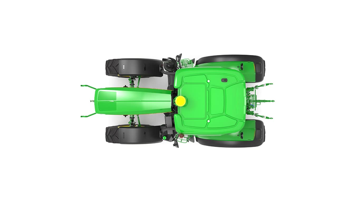 top-down studio shot of a 6M 240 on a white background