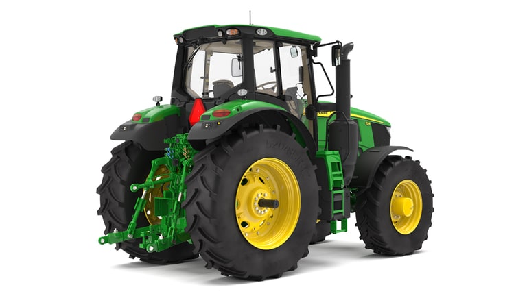 rear-right-facing studio shot of a 6M 250 on a white background