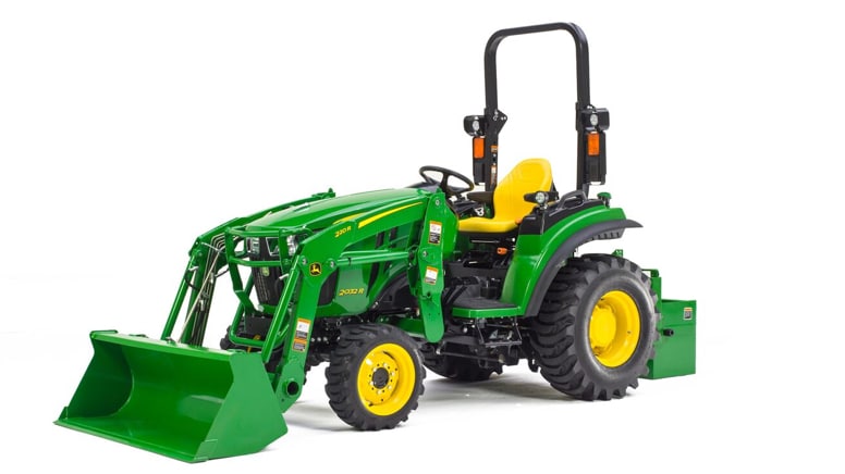 John Deere Tractor Size Chart