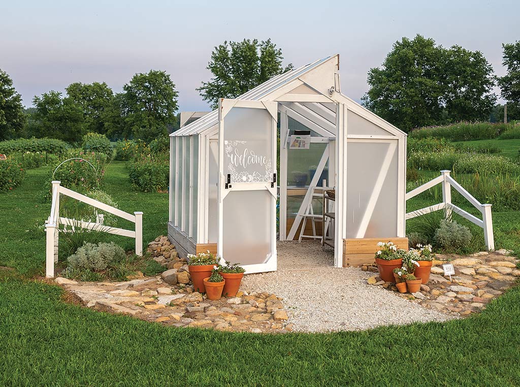 small gardening shed