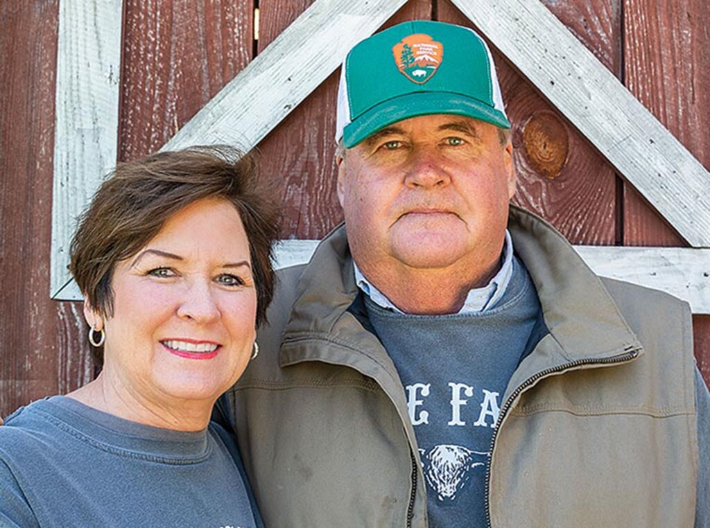 Jon Fleenor and his wife Margaret Purcell