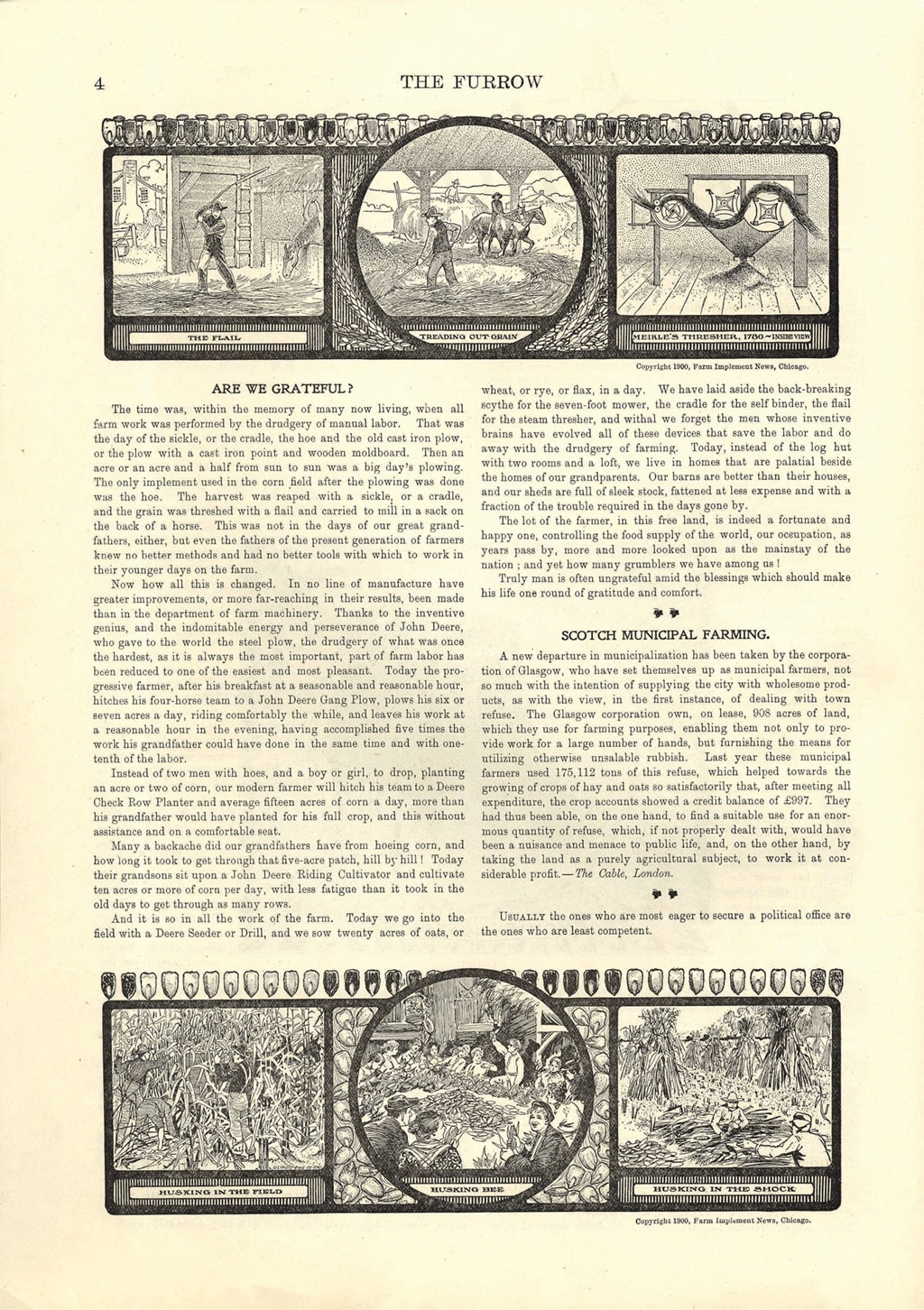 Reprint Page of Furrow 2