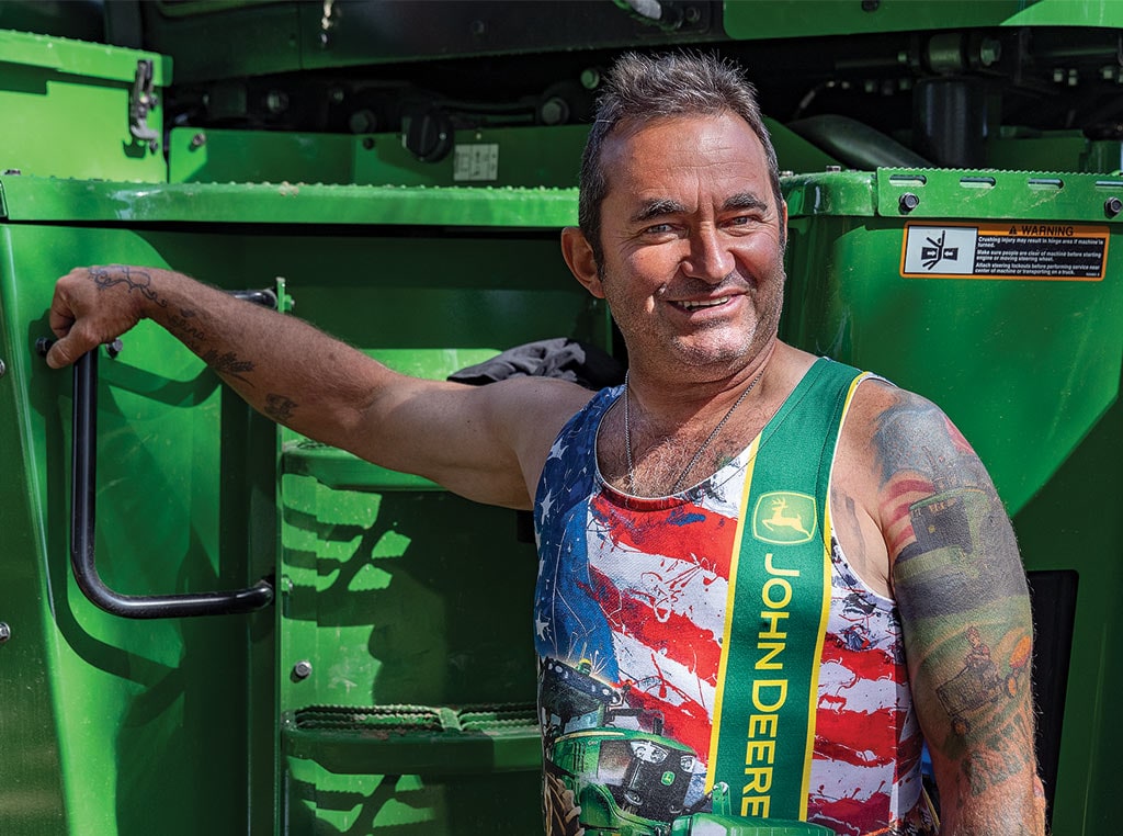 Jean-Charles Reihle, farm operations manager in Quebec