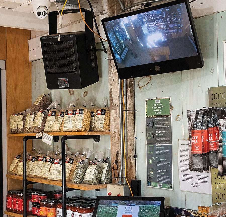 inside farm store