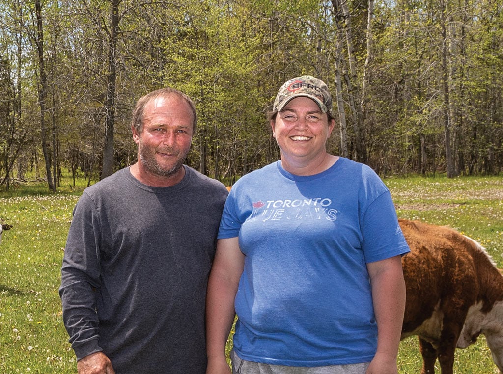 portait of chad and sarah harvey