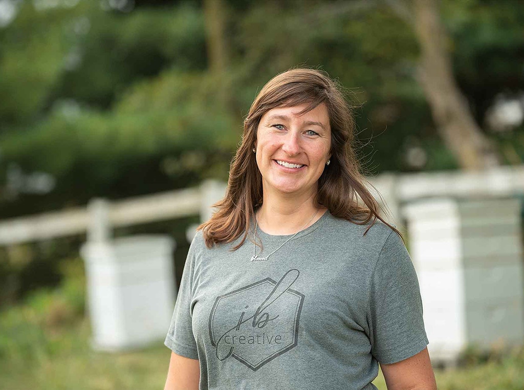 smiling beekeeper