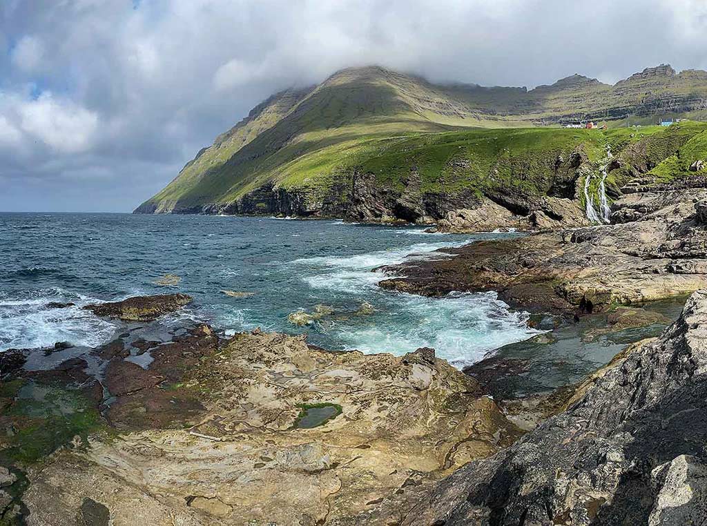 coastal mountainous landscape