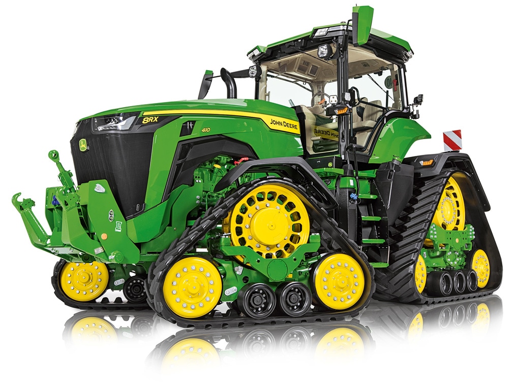 Foto de estudio Trator grande John Deere serie 8RX