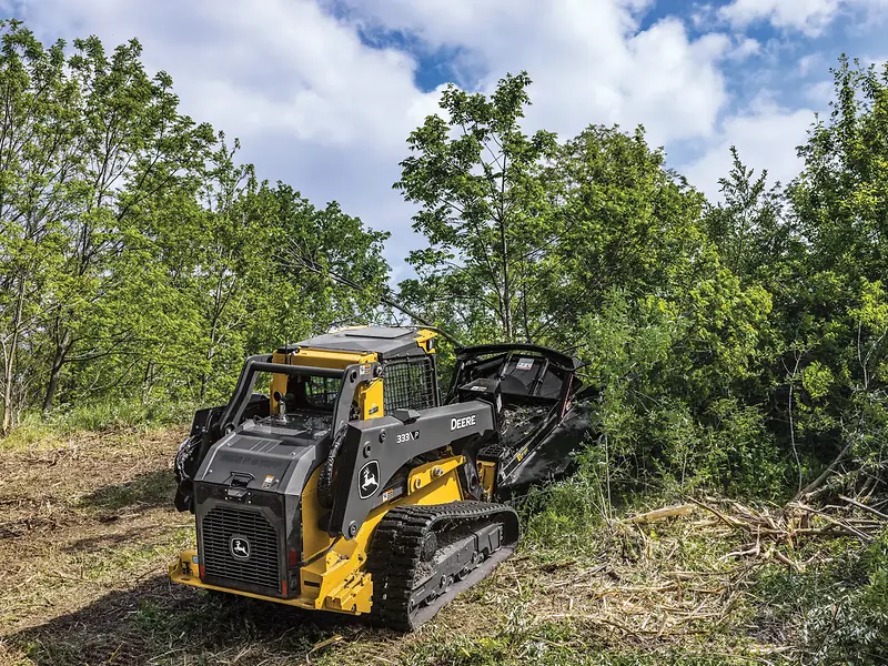 Track Loader Tree Maximize Versatility With Forestry Attachments | John Deere US